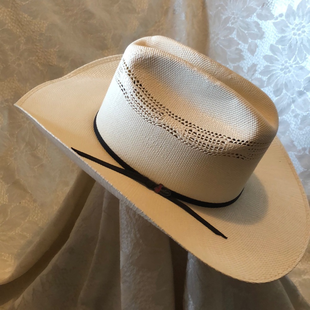 Justin Cutter Straw Cowboy Hat